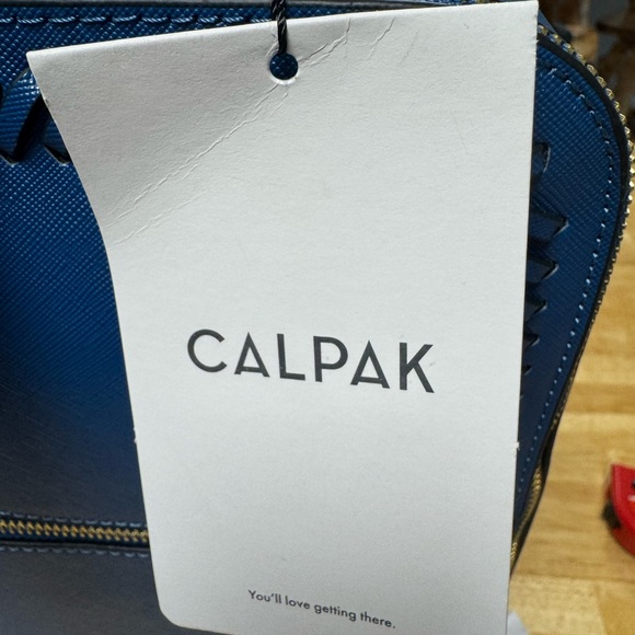 Calpak Blue Kaya Backpack 15in - Picture 11 of 15